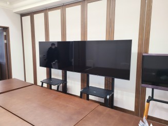제주도 롯데CC 65인치 사이니지 65UL3J 설치