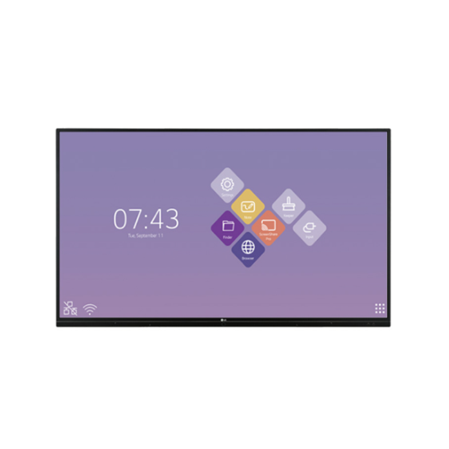 LG 디지털사이니지 75TR3DJ-B 전자칠판 75인치 설치
