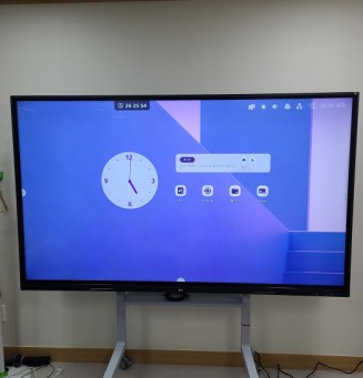 제주 에너지공사 사이니지 전자칠판 86TR3DK 설치